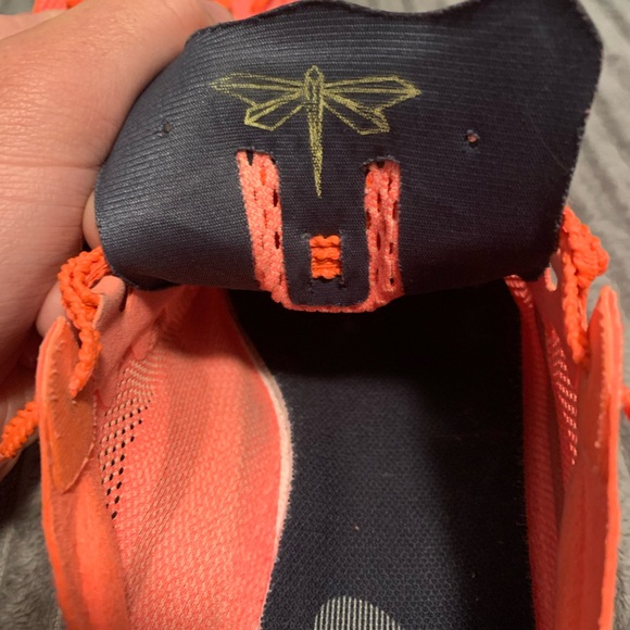 Size 9 - lightly worn Nike ZoomX Dragonfly Bright Mango 2020 - Picture 8 of 13